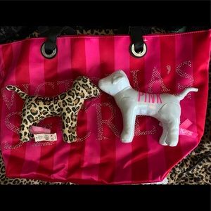 Victoria’s Secret Pink Dogs. New with tags. Both!
